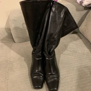 3/$15.   Well loved wide calf boots